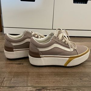 Vans canvas stacked old skool